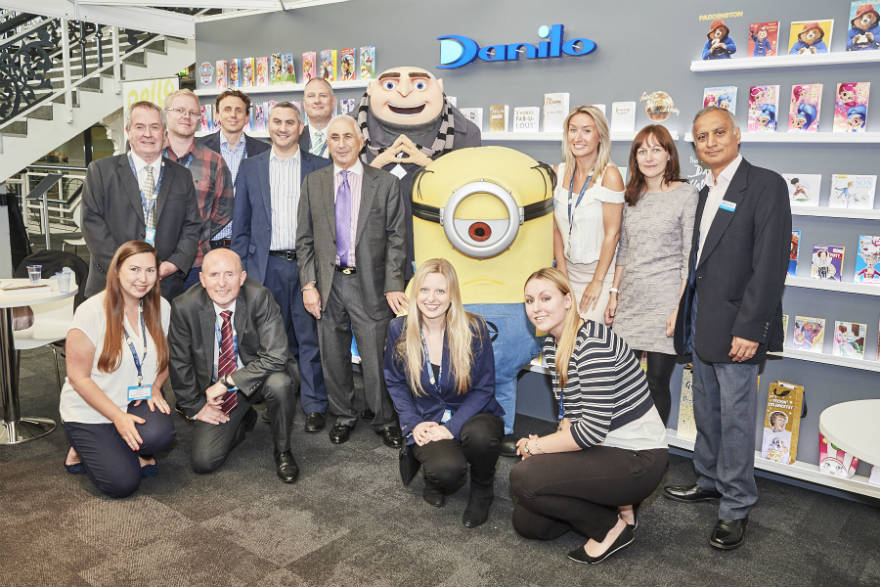 The Danilo gang with Despicable Me 3’s Mel and Gru.