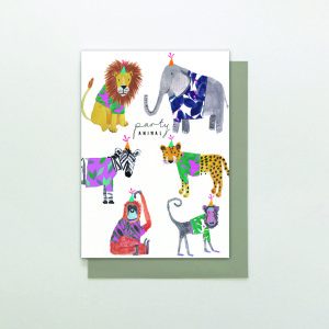 With a watercolour feel, Wild At Heart from Stop The Clock Designs.