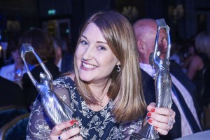 Claire Fitzgerald from Waterstones at the Retas last year