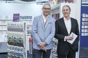 Tim Melgund with Ged Mace. md of The Art File at PG Live this year.