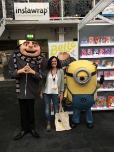 Leona couldn't resist a pic with Gru and a rather sad looking minon - the kids were suitably impressed.