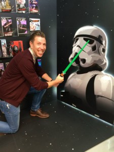 Having fun on the UKG stand at PG Live celebrating the launch of the new Star Wars range