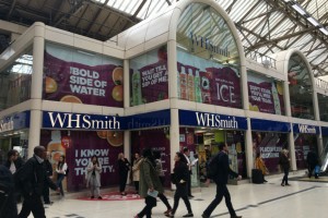 WHSmith Travel’s flagship store in London’s Victoria station