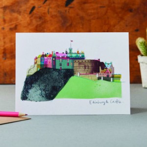 My Edinburgh Castle design features on the cover of the Harrogate Home & Gift catalogue this year
