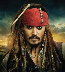 Captain Jack Sparrow would be a good choice on a desert island!