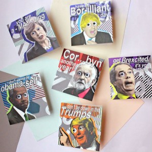 Joe Cox's Political Pals range on sale now at selected Paperchase stores