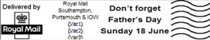Royal Mail's Father's Day postmark