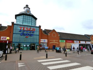 Above: Tesco is still intending to push on with its new look greeting card department, that debuted in this Peterborough store, but the roll out has been postponed until the start of 2018.