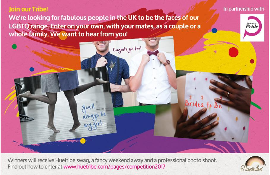 The ‘Join our Tribe’ competition aims to find the new face of Huetribe.