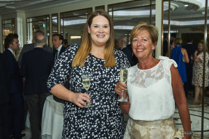 Above: Carly Pearson (left) at the recent Retas awards with UKG’s Amanda Scrivener.