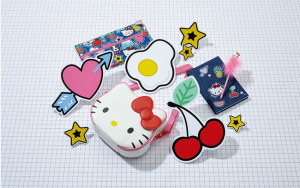 Above: A selection of the Hello Kitty products that are bespoke to Paperchase.