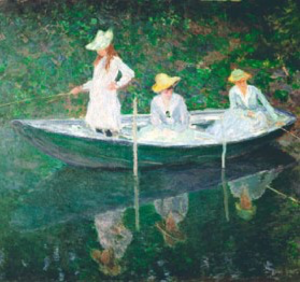 One of the Impressionist fine art cards that forms part of the licensing agreement with Felix Rosenthiel’s.