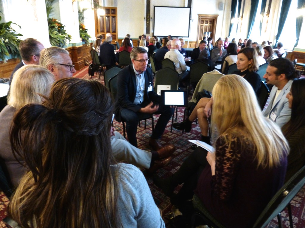 After a morning jam-packed with speeches, the afternoon involved a series of ‘meet the experts’ workshops, including one on brokerage, led by GCA council member (centre) Chris Houfe (GBCC).