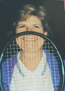 Lynn Tait in tennis mode.