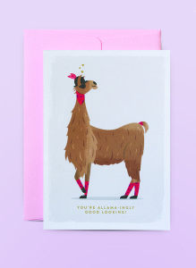 A card design from Duke and Rabbit that reflects the South American trend.