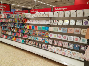 New trials on the card front kicked off in 20 Sainsbury's stores in July to test out a new display format.
