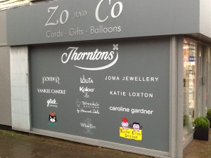 Just some of the brands that Zo and Co backs that are promoted to consumers.