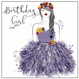 Contemporary female sends from The Handcrafted Card Company’s new Beau Couture range.