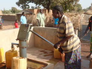 IC&G has just paid for well to be installed in a village in Burkina Faso via Myra’s Wells charity.