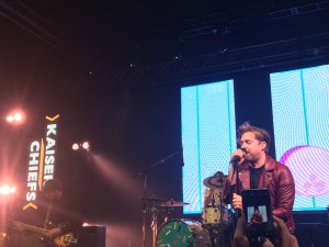The Kaiser Chiefs put on an exclusive performance for attendees.