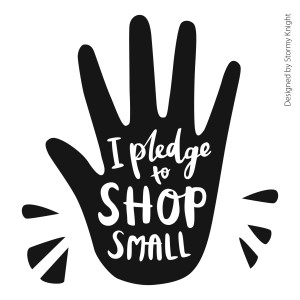 Shop Small graphic designed by Sarah Knight