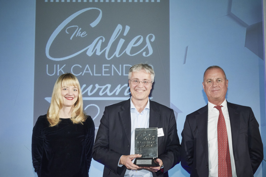 Grange Communications’, managing director, Lyndsey Reid (right) presented the award to teNeues’ sales and marketing director, Ulf Doering, who had flown in from Germany for the event.