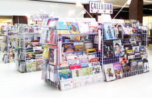 One of the 280 stores and kiosks from which  Calendar Club is trading this season.