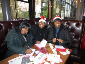 Some of the early birds at the GCA’s Festive Friday event at The Depot.