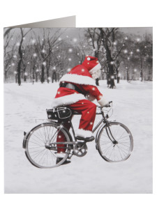 Santa is 12kg lighter than he was a decade ago, thanks in part to riding a bike perhaps?!