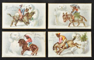 Victorian cards from Raphael Tuck & Sons.