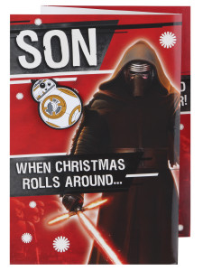 Anything goes at Christmas, even Darth Vader.