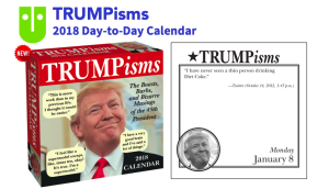 BrownTrout’s Trumpisms page a day desk diary has been a huge success.