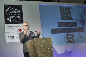 BrownTrout’s md Jack Straw speaking at the recent Calies awards.