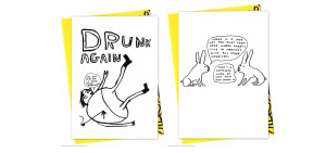 Art and humour combine in the Brainbox x David Shrigley collaboration.