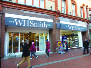 WHSmith’s Reading store where the new-look stationery and card department have been rolled out.