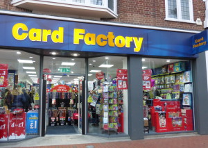 Card Factory is planning to open around another 50 stores in 2018.