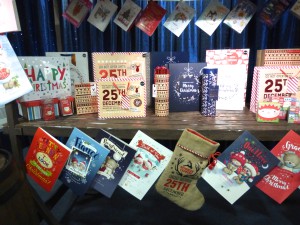 While card sales held steady its sales of giftwrappings increased.