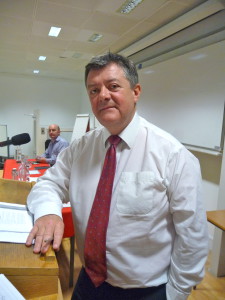 Richard Bailey, lawyer of Steeles who is the GCA’s ‘legal beagle’.