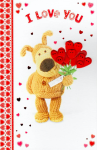 Cute cards featuring Boofle sold well for Dragonfly Cards and Gifts