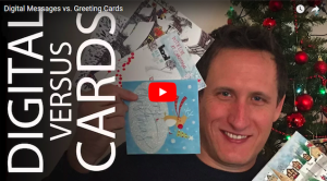 Jeremy Corner sent hundreds of cards last year as part of his Greeting Card Project.