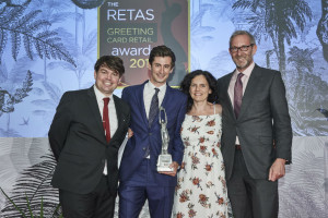 Postmark won both retail initiative and the top greeting card retailer of the year award at the 2017 Retas.