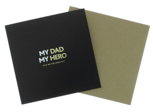 One of the new cards in the Hero men’s gifting range.