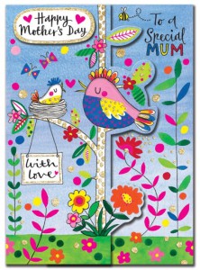 A Rachel Ellen Mother’s Day card that is selling well in Postmark.