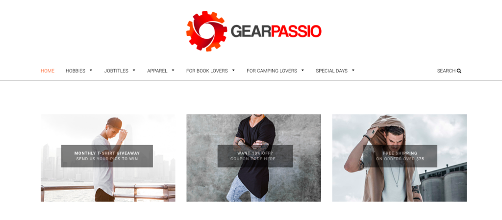 Tom Cat’s designs and Berni Parker’s are among the brands that have now been removed from gearpassio.com