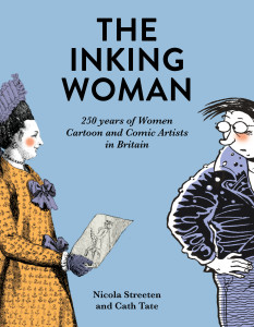 The front cover of the Inking Women book, which launches on March 29.