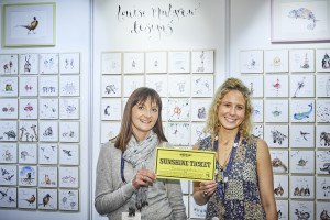 As well as being very happy about Mother’s Day, Barkers’ Sarah Lishman (left) was all smiles with Louise Melgrew at last year’s PG Live too!