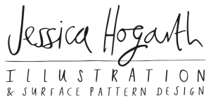 Jessica Hogarth’s new logo features her own handwriting.