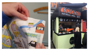 Jack Hogarth and his partner Kate de Lord started their food business Kolkati in 2015 and their Camden ‘hut’ now appears on Jessica’s products!
