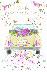One of the new cards in Cherry Orchard’s wedding collection.