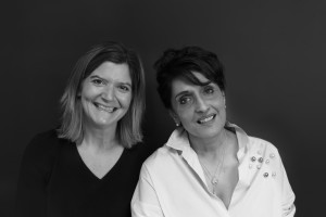 Santoro co-founder Meera Santoro (right) with the company’s general manager, Jo Campbell.